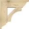 Ekena Millwork Westlake Traditional Rough Sawn Bracket w/ Offset Brace, Douglas Fir, 8"W x 24"D x 24"H BKT0806X24X24WTL01RDF - alternate 3